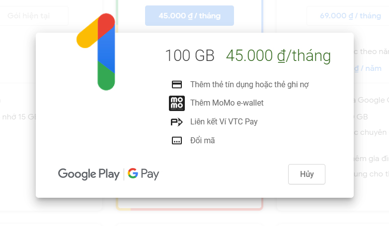 Mẹo Không Bị Đầy Bán Drive one không giới hạn dung lượng google (1)